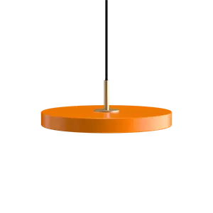 Umage - Asteria pendel m/ messingtop - mini - Nuance orange (Ø31 cm)